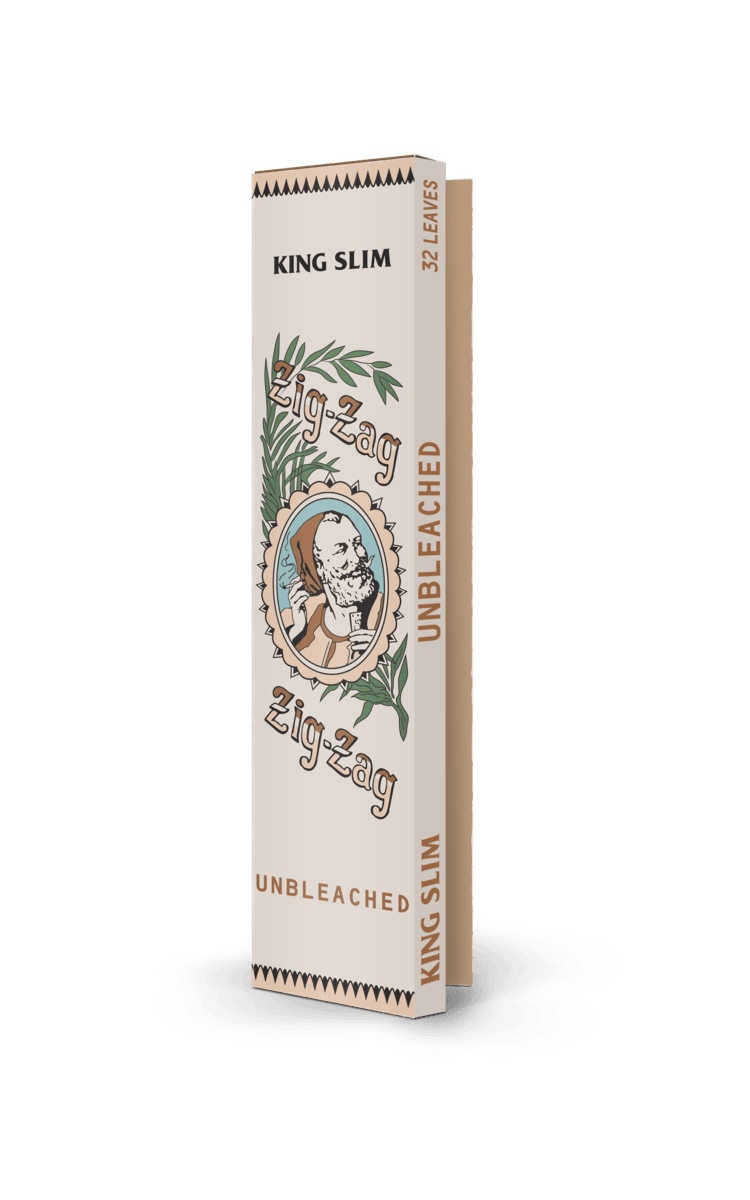 Zig Zag Vintage Unbleached King Slim Rolling Papers Zig Zag Wholesale