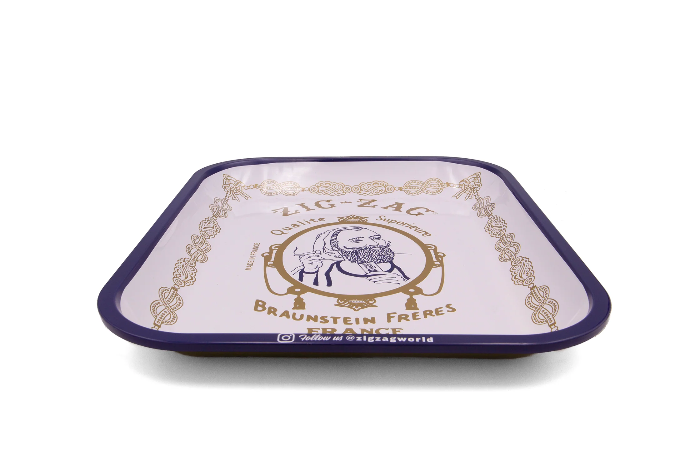 Large White Rolling Tray