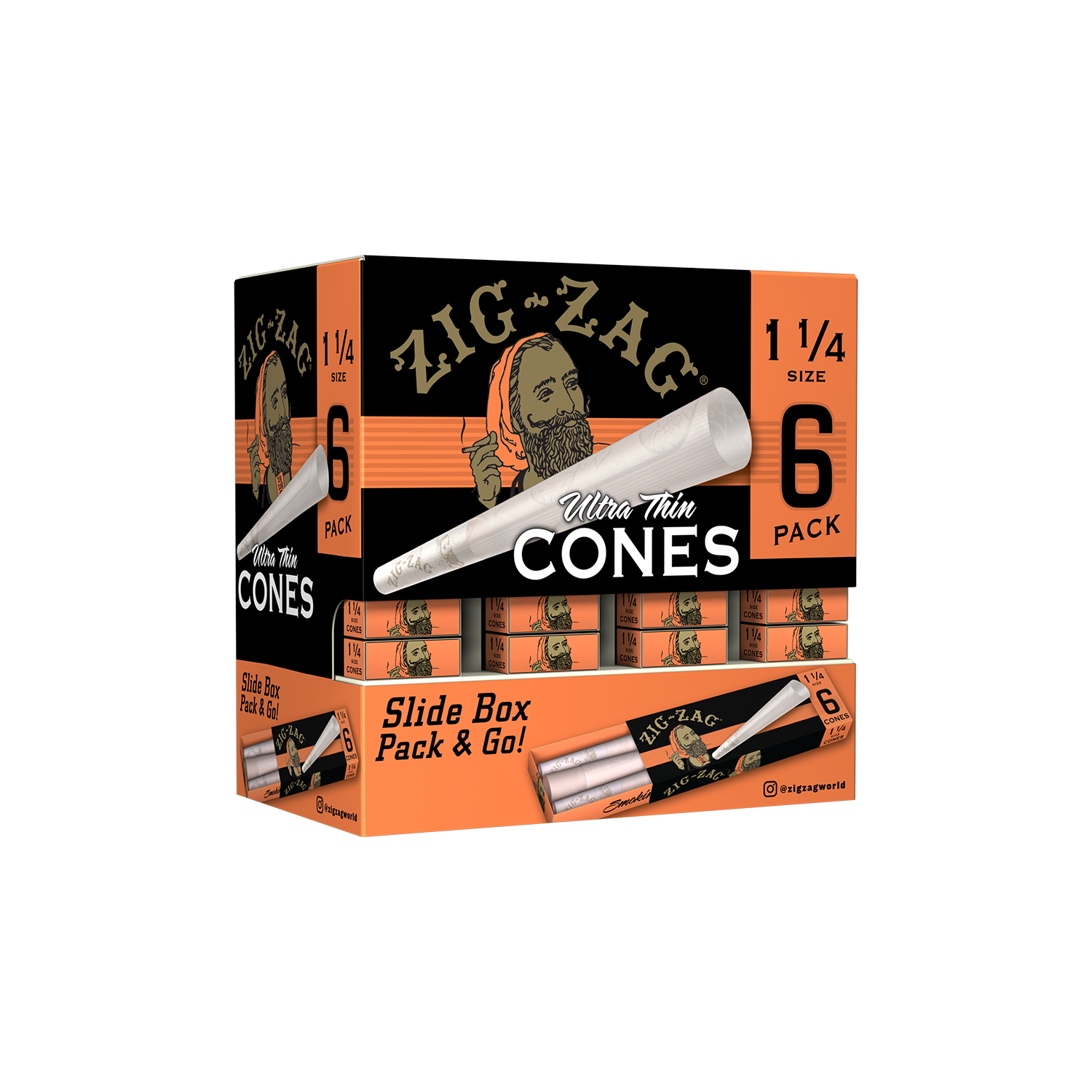 Promo Display (36 Pack) - 1 1/4 Cones