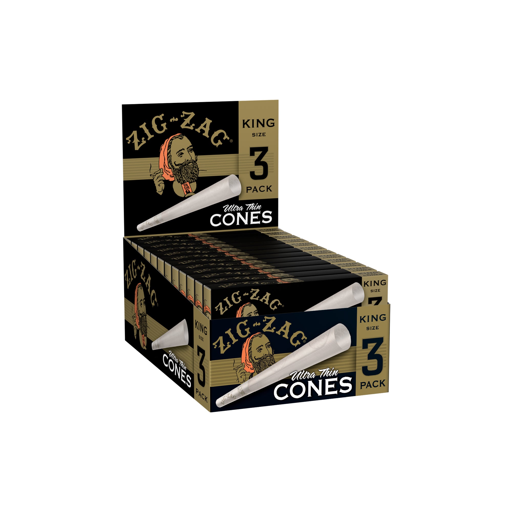 King Size Cones Carton