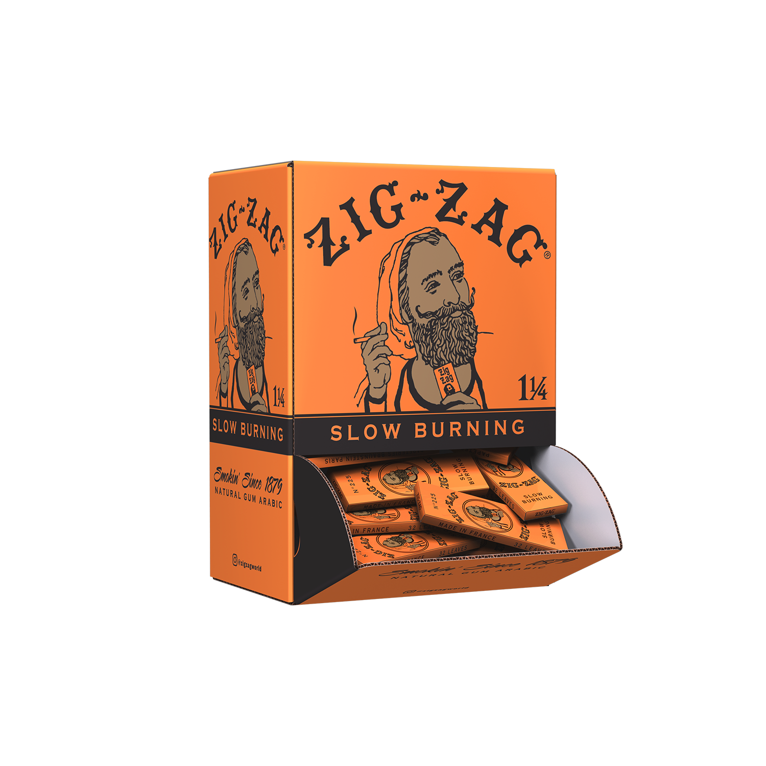 Zig Zag 1 1/4 Orange Rolling Papers